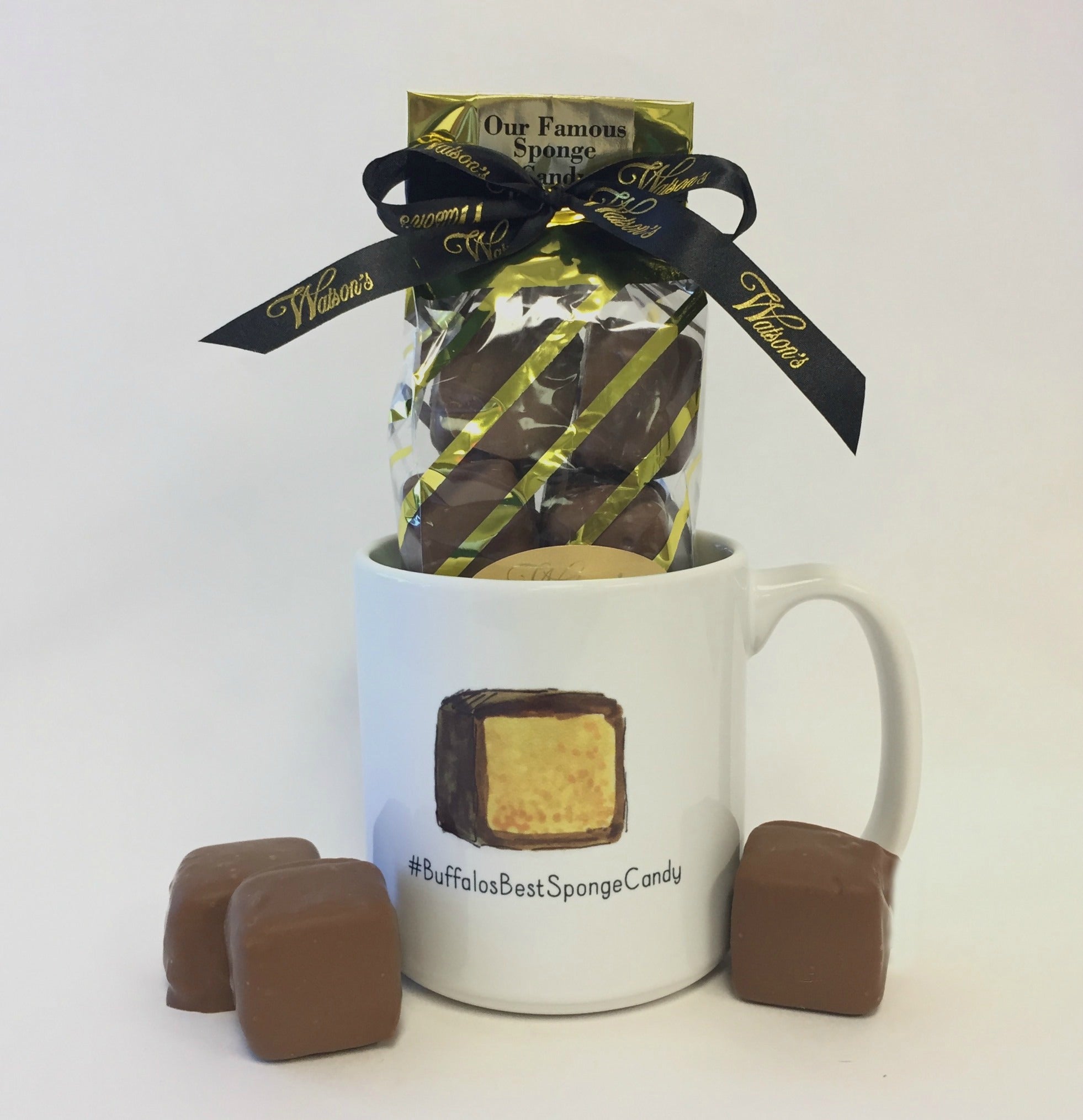 Buffalo's Best Sponge Candy and Mug